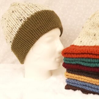 Two-colour (and reversible) Hats