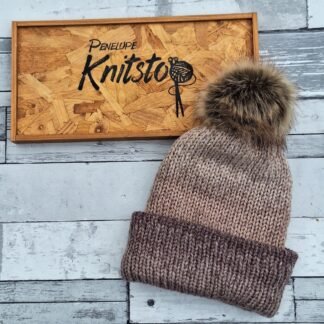 100% British Wool - Re-Treat Chunky Dusk Knitted Hat