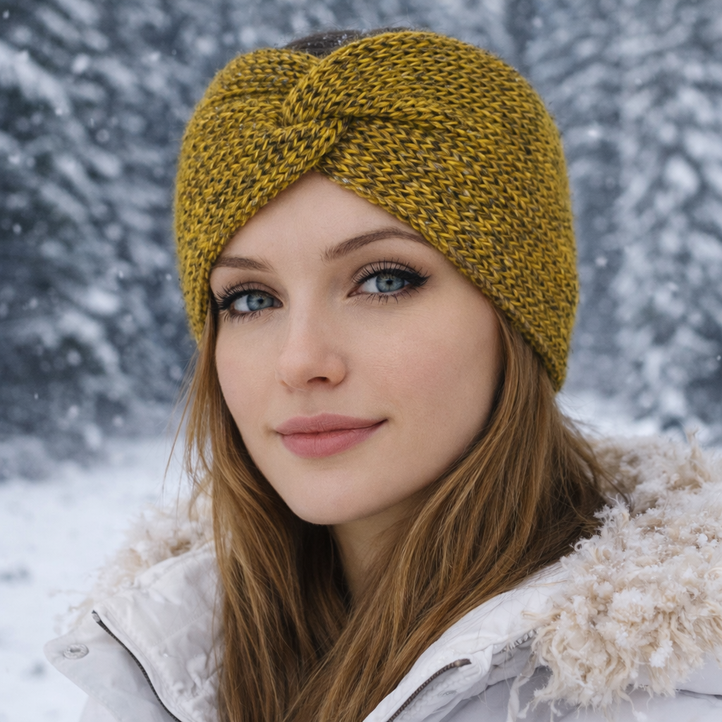 MUFFLED IN MUSTARD - 100% BRITISH WOOL ACCESSORIES - Image 2