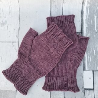 Wristwarmers - Smoky Grape