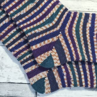 HANDMADE KNITTED SOCKS - Size 11-12 - Starling - Deluxe Range
