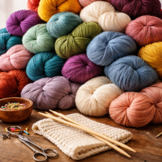 Warm woolly accessories