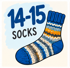 Size 14-15 Socks