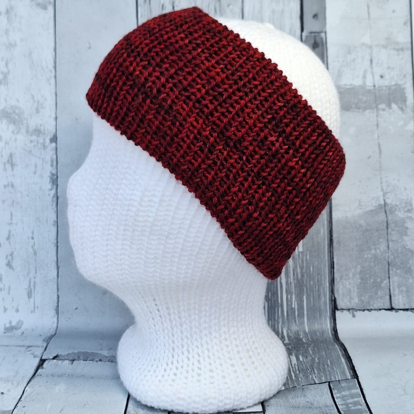 Handmade Hand-Dyed Wool Headwarmer & Neckwarmer | Bramble - Image 5
