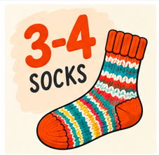 Size 3-4 Socks